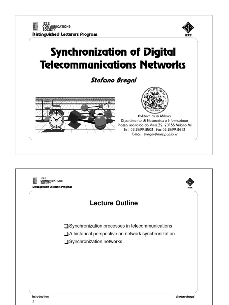 Network Syncronization | PDF | Asynchronous Transfer Mode | Network ...