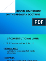 Constitutional Limitations