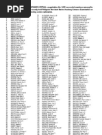 Download PMMA Entrance Examination 2012 Passers by Leslie Jeanne Cerezo SN113057703 doc pdf