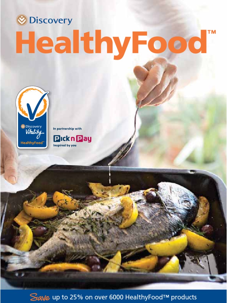 Discovery Vitality HealthyFood Catalog PDF Dried Fruit Pasta