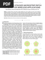 Download Multi-Band Stacked Microstrip Patch Antenna for Wireless Applications by Journal of Telecommunications SN113069185 doc pdf