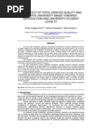 Download The Effect of Total Service Quality and Private University Image Towards Satisfaction and University Student Loyalty by Feliks Anggia Hotman Panjaitan Sigit Sardjono by Hotman Panjaitan SN113081391 doc pdf