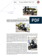 Prueba Keeway RKV 125 CC (Arpem)