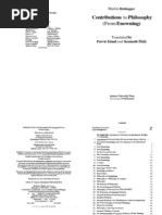 Contributions to Philosophy From Enowing