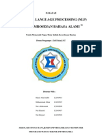 " Natural Language Processing (NLP) Atau Pemrosesan Bahasa Alami