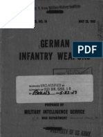 WW2 German Infantry Small Arms