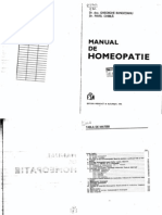 Manual Homeopatie