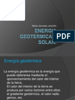 Energia Geotermica y Solar
