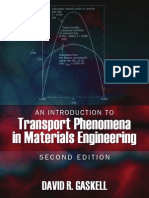 An Introduction To Transport Phenomena in Materials Engineering, Second Edition