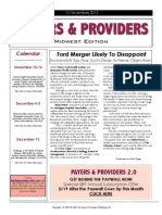 Payers &  Providers Midwest Edition – Issue of November 13, 2012