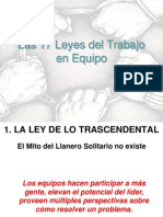 Leyes Trabajo en Equipo