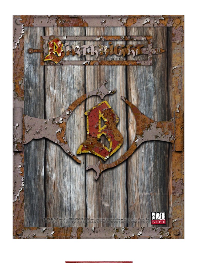 D&D Birthright PDF | PDF | Games & Activities