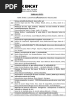 Lista trabalho temas (Pôster)