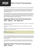 Download Beginning Object Oriented Programming in PHP by Abhilash V Pillai SN11313775 doc pdf