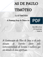 CARTAS DE PAULO A TIMÓTEO