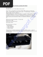 Manual de Fusibles Golf MK3