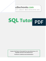Download SQL Ebook W3schoolscom by EBookTutorials SN113162612 doc pdf