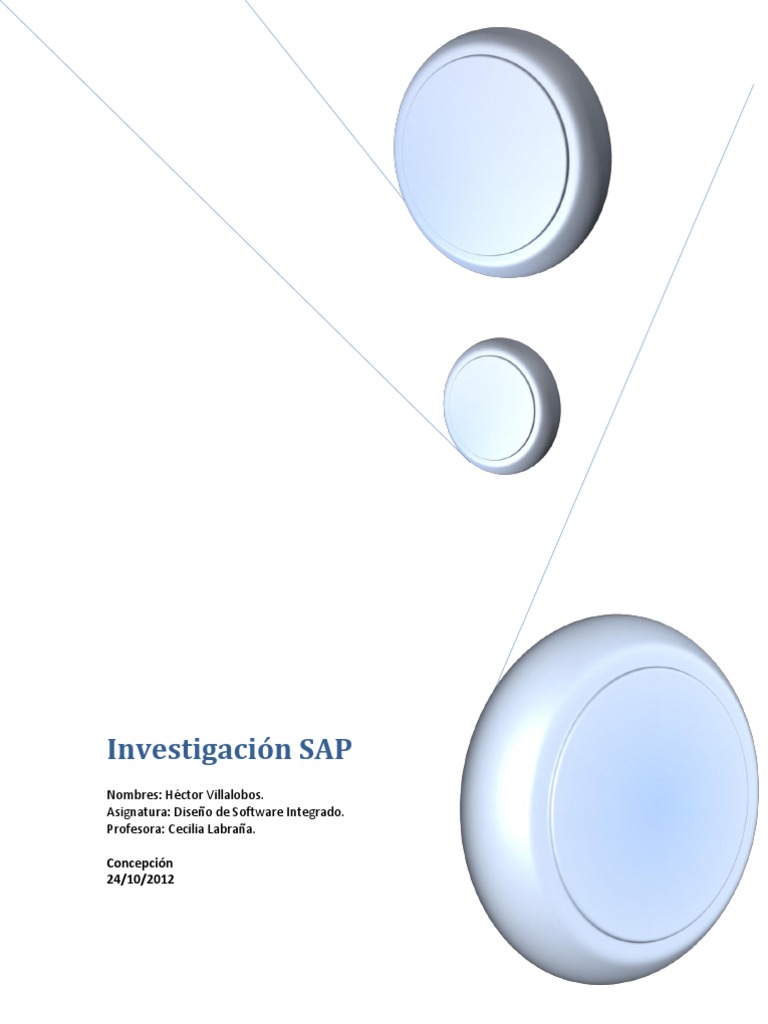 Historia y Módulos de SAP | PDF | Sap Se | Software