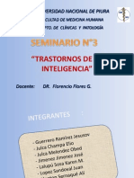 Seminario 3 - Trastornos de La Inteligencia