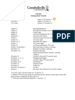 Academic Calendar2012 13