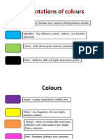 Connotations of Colours