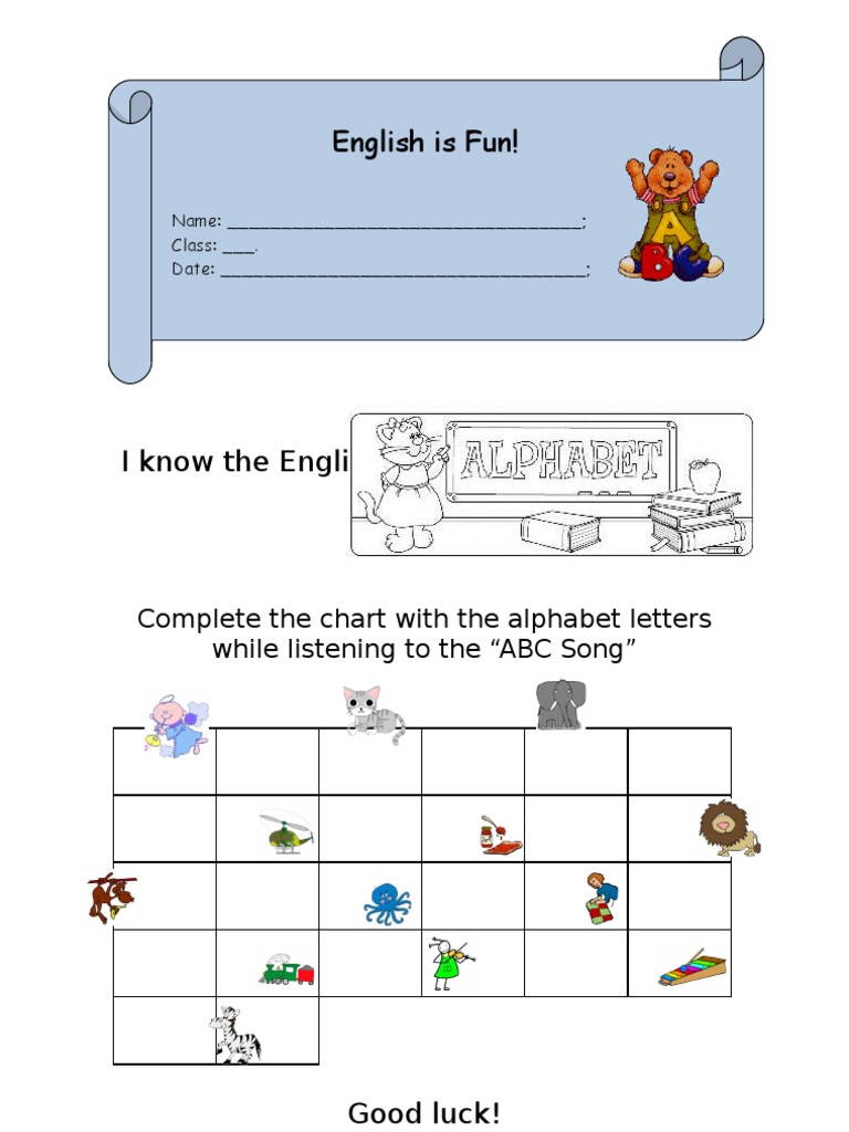 ABC Worksheet | PDF | Language Arts & Discipline