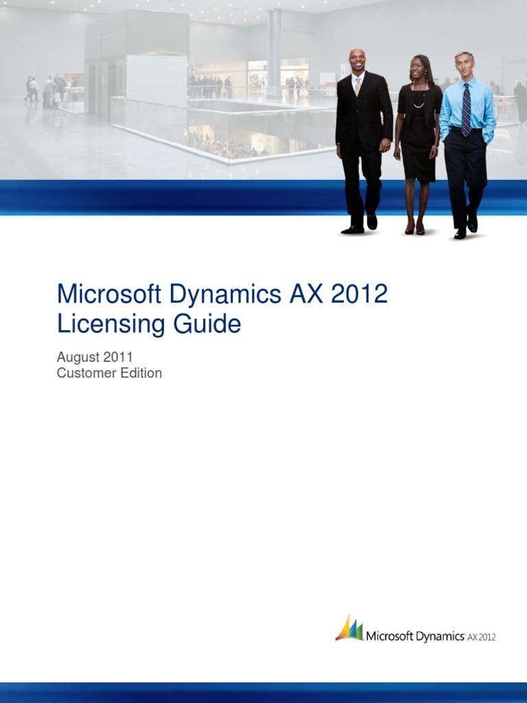Dynamics AX 2012 Licensing Guide CustomerEdition | PDF | Microsoft ...