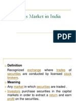 Securities Market in India
