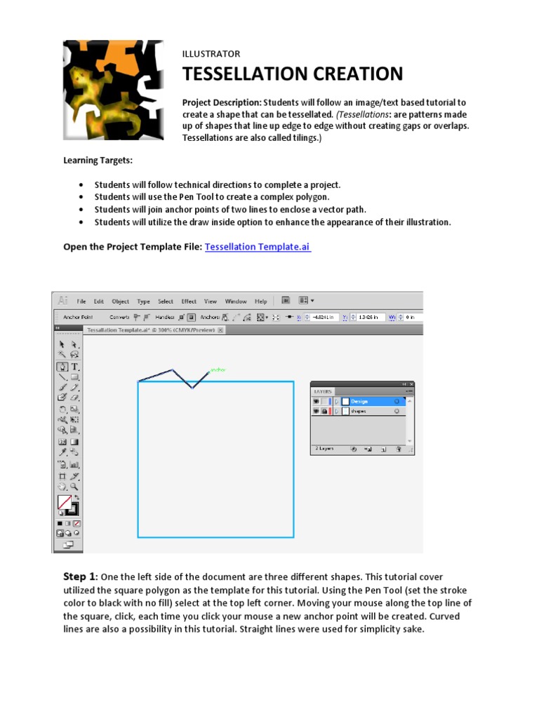 Tessellation Creation Tutorial Pdf Computing Computing And