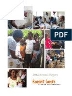 Konbit Sante 2012 Annual Report 