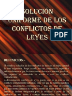 Conflicto de Leyes Dip