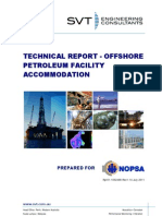 Technical Report - Offshore Petroleum Facility Accommodation