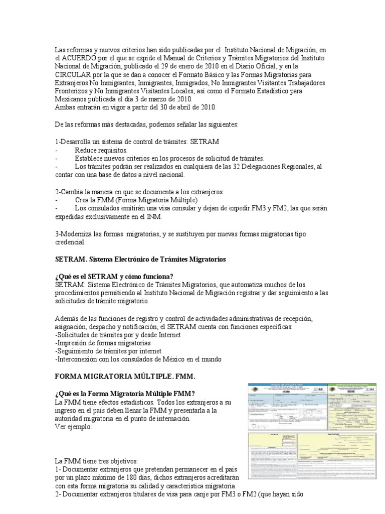 Las Reformas Y Nuevos Criterios Han Sido Publicadas Por El