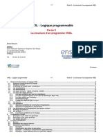 Cours VHDL 10 Partie2 Structure Programme