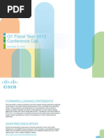 Download Q1 Fiscal Year 2013 Conference Call by Cisco Investor Relations SN113291917 doc pdf