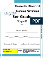 3er Grado - Bloque 2 - Ciencias Naturales