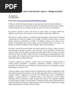 32 - Síria- Protestos Anti-Assad lançados cotra o “diálogo nacional”