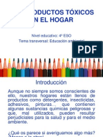 Webquest Toxicos Hogar