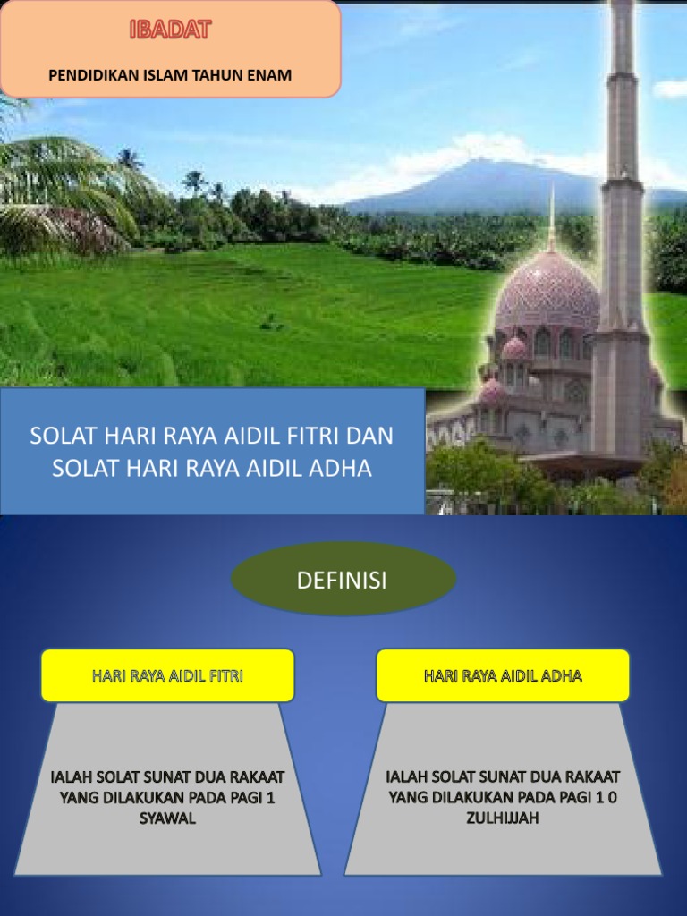 Solat Sunat Hari Raya