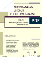 1 Perkembangan Telekomunikasi