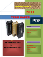 Polymer Fuel Cell Vs Methanol Fuel Cell