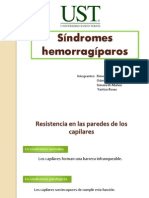 Síndromes Hemorragíparo Trabajo Grupal