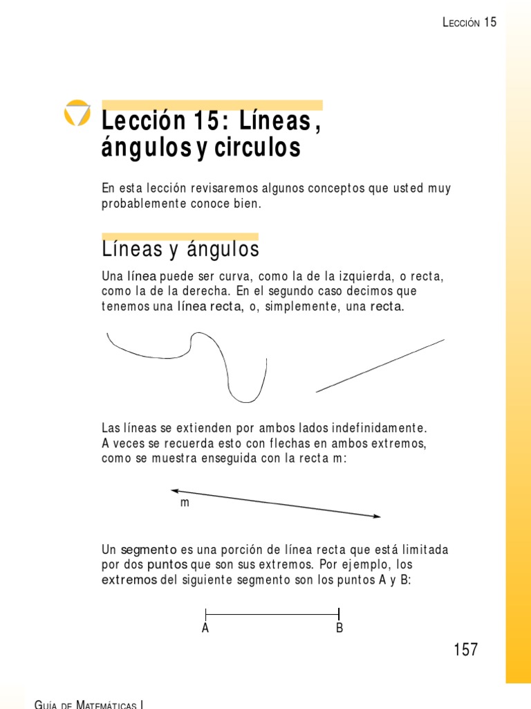 Lineas Angulos y Circulos | PDF
