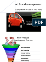 Product and Brand Management: New Product Development in Case of Tata Nano