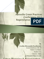 Green Practices Regenerative Cities-2011