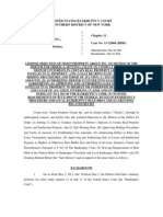 United States Bankruptcy Court Southern District of New York in Re:) ) Metropark Usa, INC.,) ) Case No. 11-22866 (RDD) Debtor.)