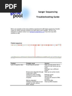 Sanger Troubleshooting Guide v1