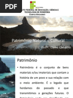 Patrimônio Natural e Cultural