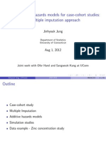 Fitting Additive Hazards Models For Case-Cohort Studies: A Multiple Imputation Approach