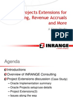 Projects Extensions For Billing, Revenue Accruals and More: A Case Study